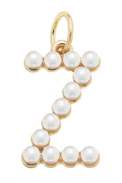 Charmed | Pearl Studded Letter Charms