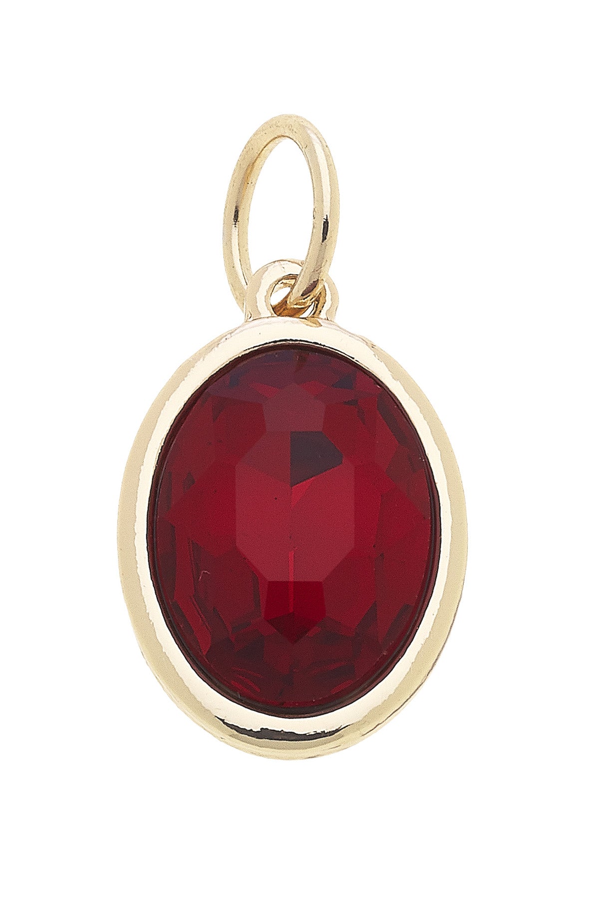 Charmed | Glass Birthstone Charm - January