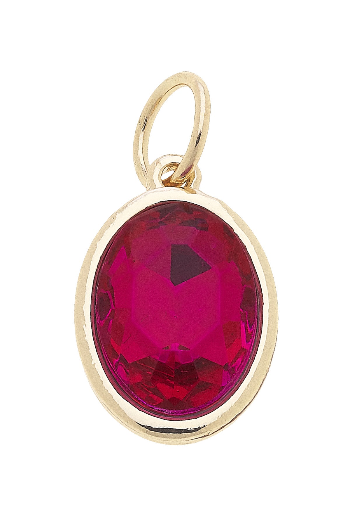 Charmed | Glass Birthstone Charm - July