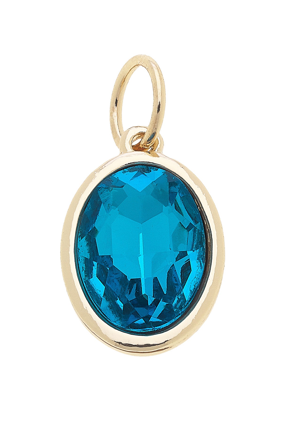 Charmed | Glass Birthstone Charm - March