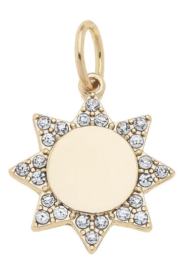 Charmed - Pave Sun Charm