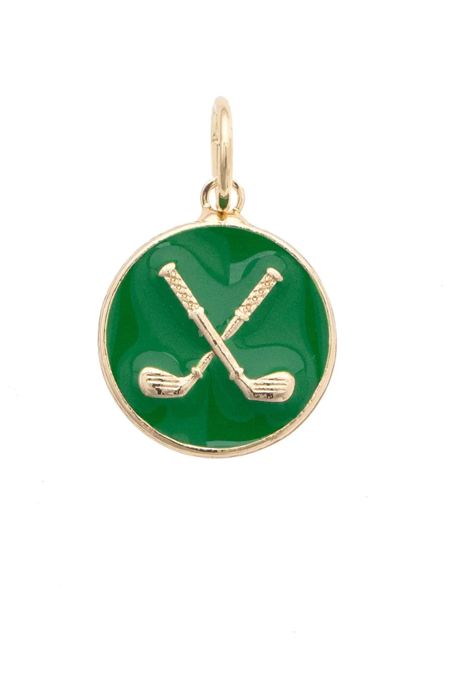 Charmed | Circle Golf Clubs Charm in Green