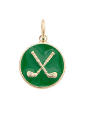 Charmed | Circle Golf Clubs Charm in Green
