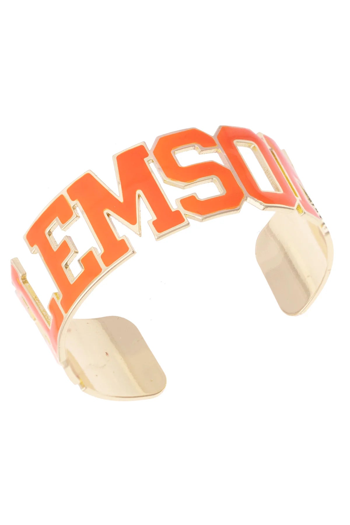 Clemson Tigers Varsity Outline Cuff