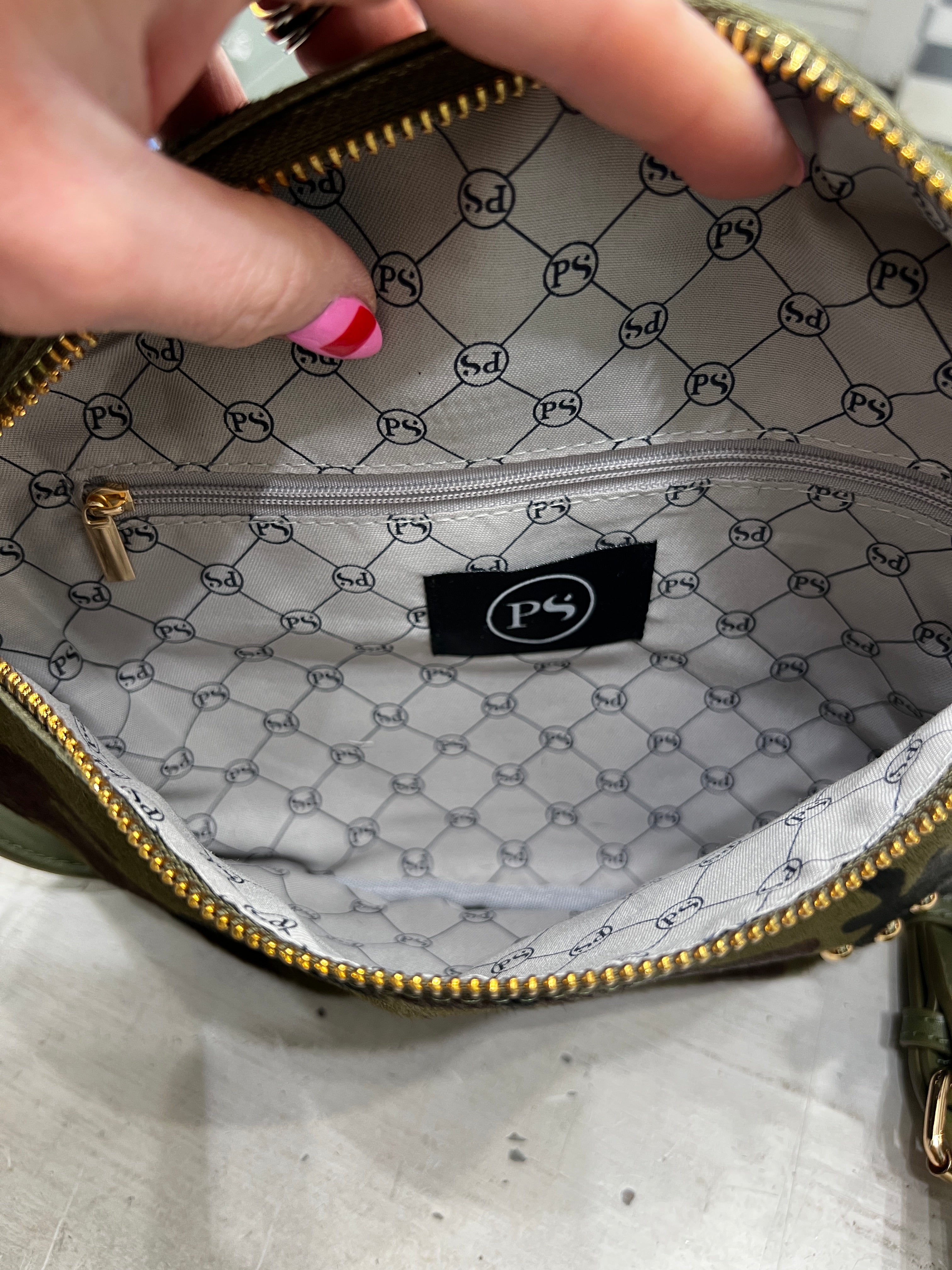 Pretty Simple |Hair On Hide Westlyn Bum Bag - Camo