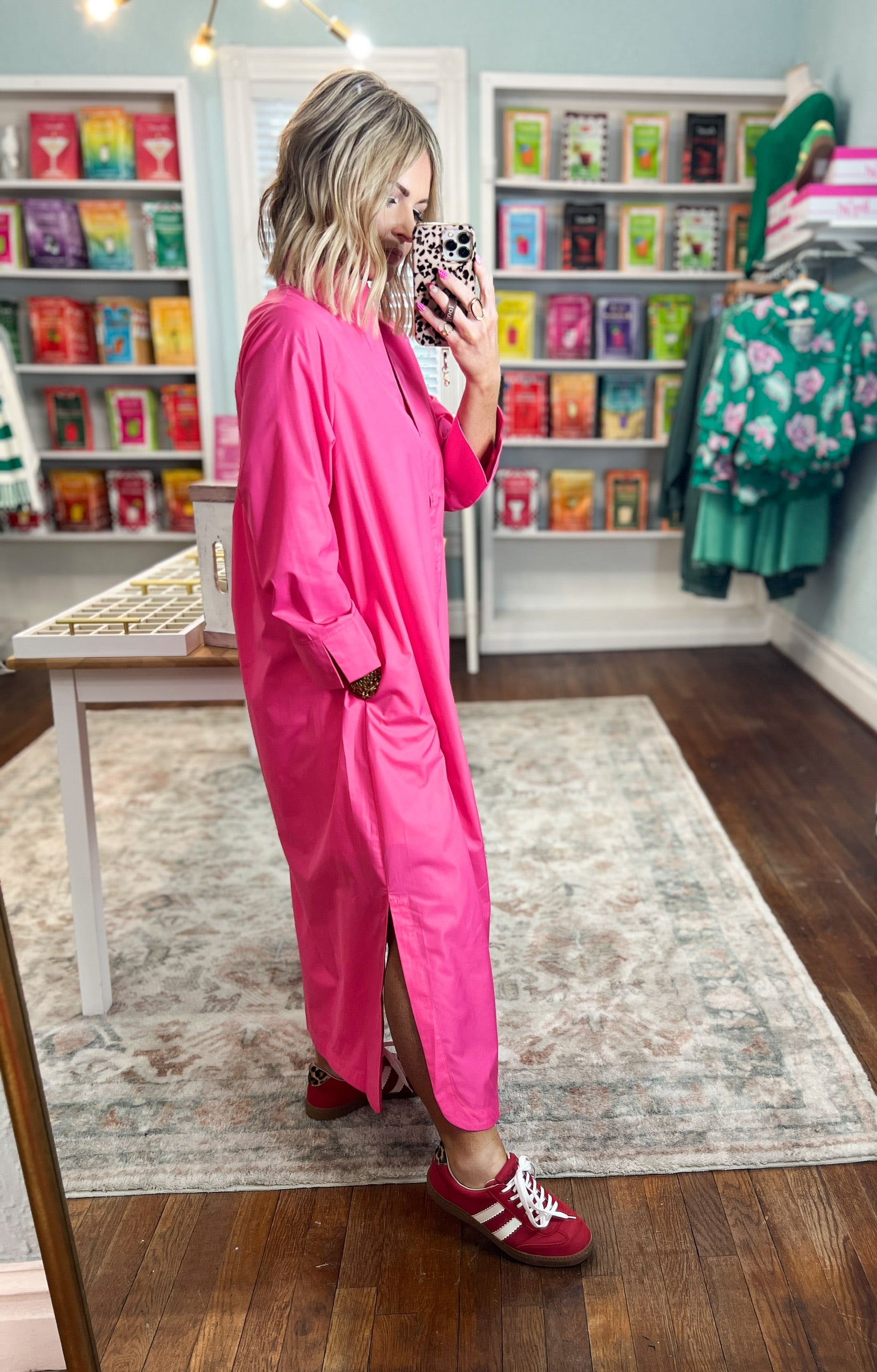 This Is Why Solid Midi Dress