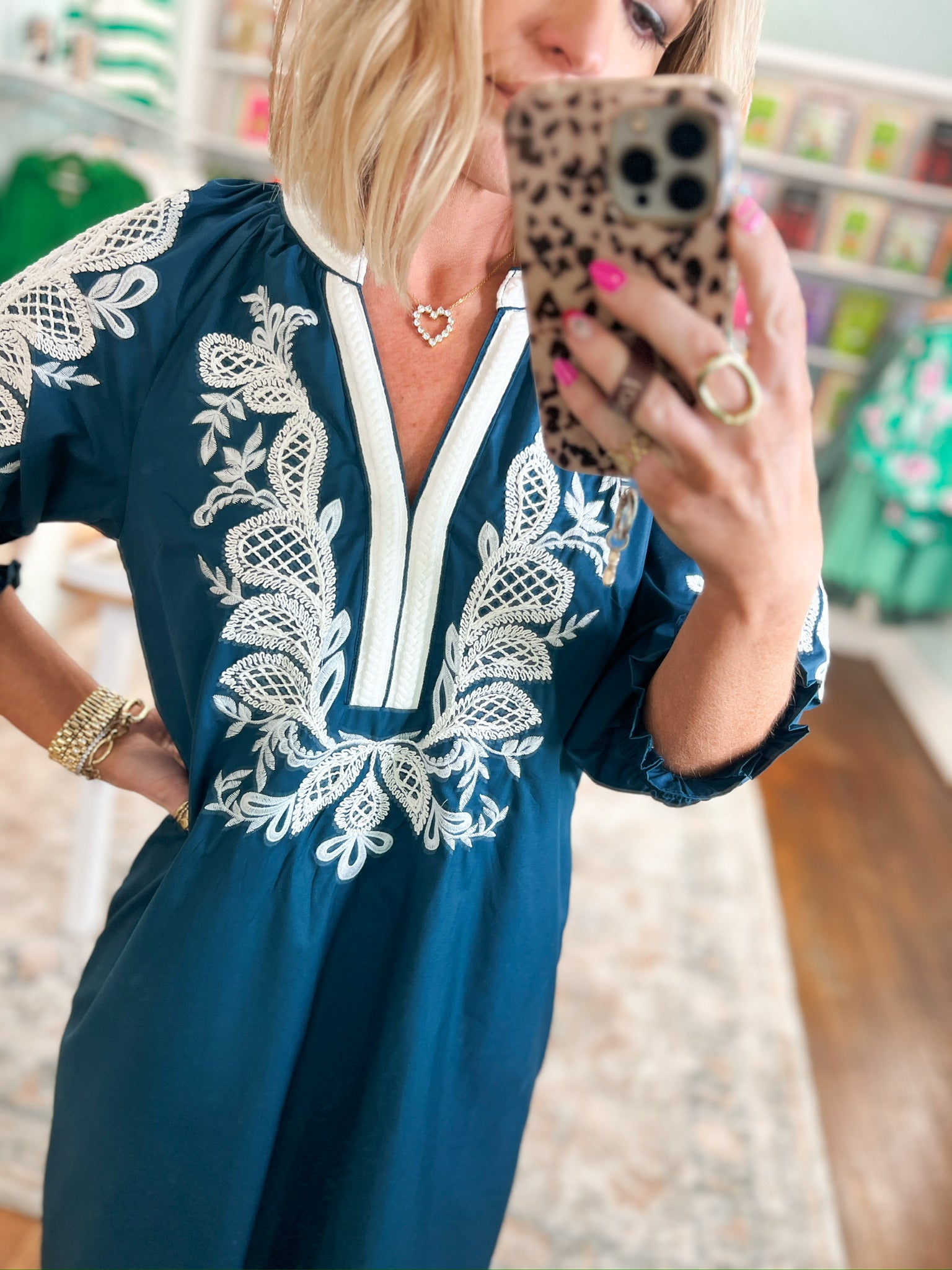 Made For Now Midi Dress - Navy