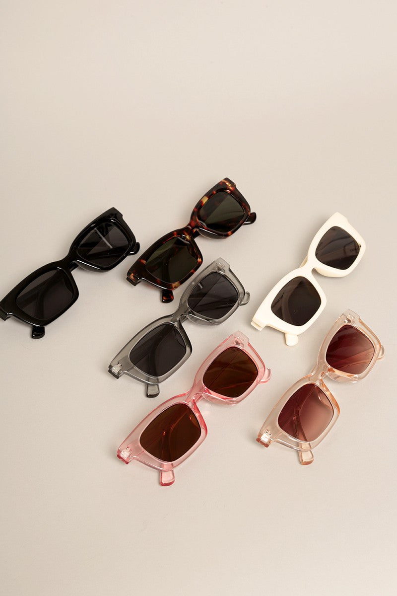 Rectangle Frame Sunglasses