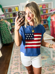 Home of the Brave Sweater Top