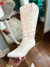 Corkys | Just In Case Boots - White Crackle