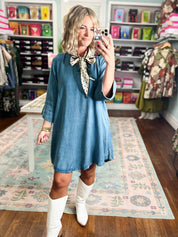 Denim Daydream Washed Denim Dress
