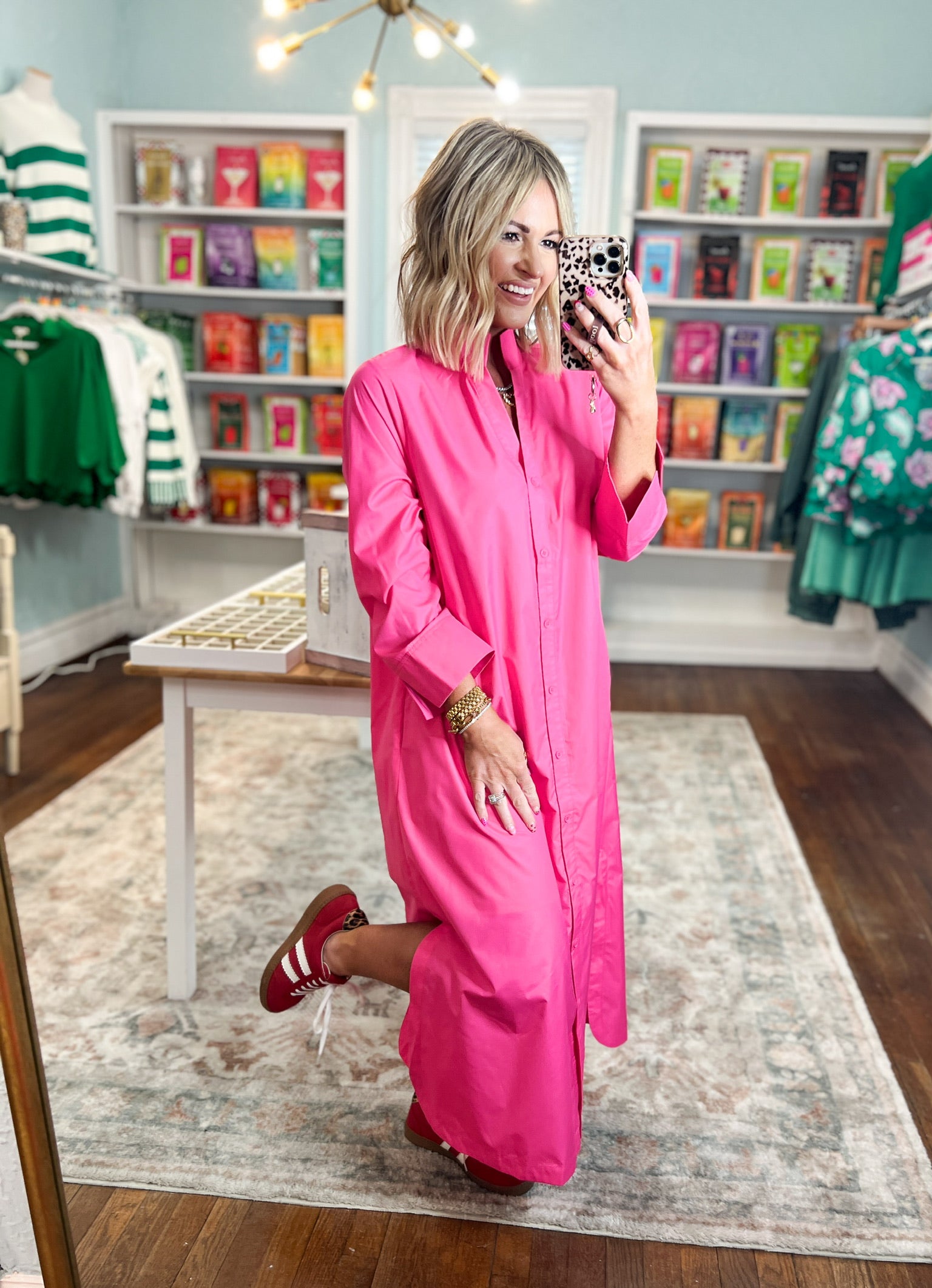 This Is Why Solid Midi Dress