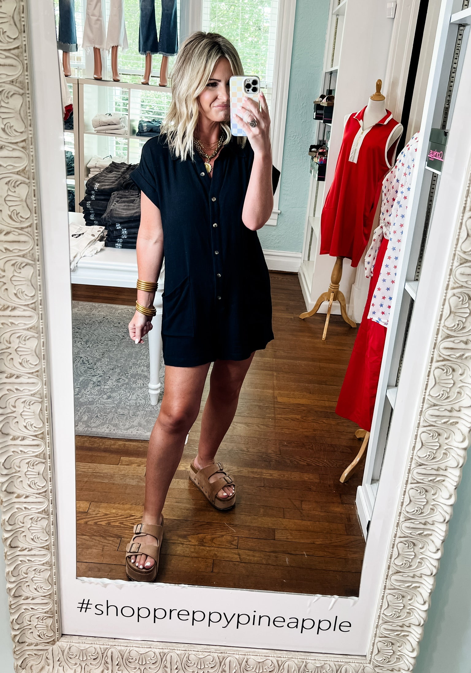 Peaceful Night Solid Knit Romper