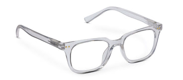 Peepers clear eyeglass frames, rectangular, +1.50 lenses