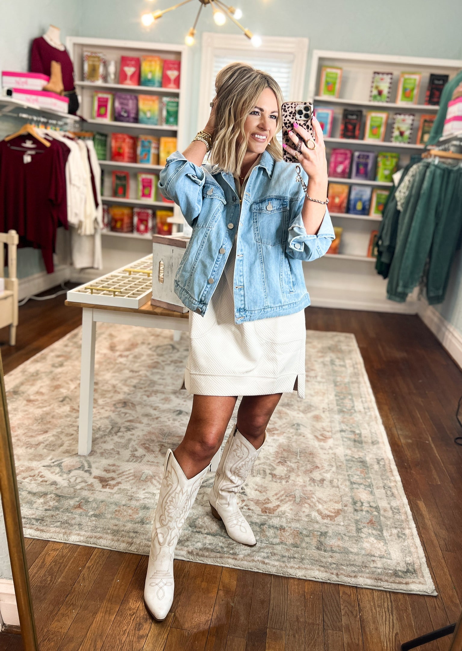 Corkys | Just In Case Boots - White Crackle