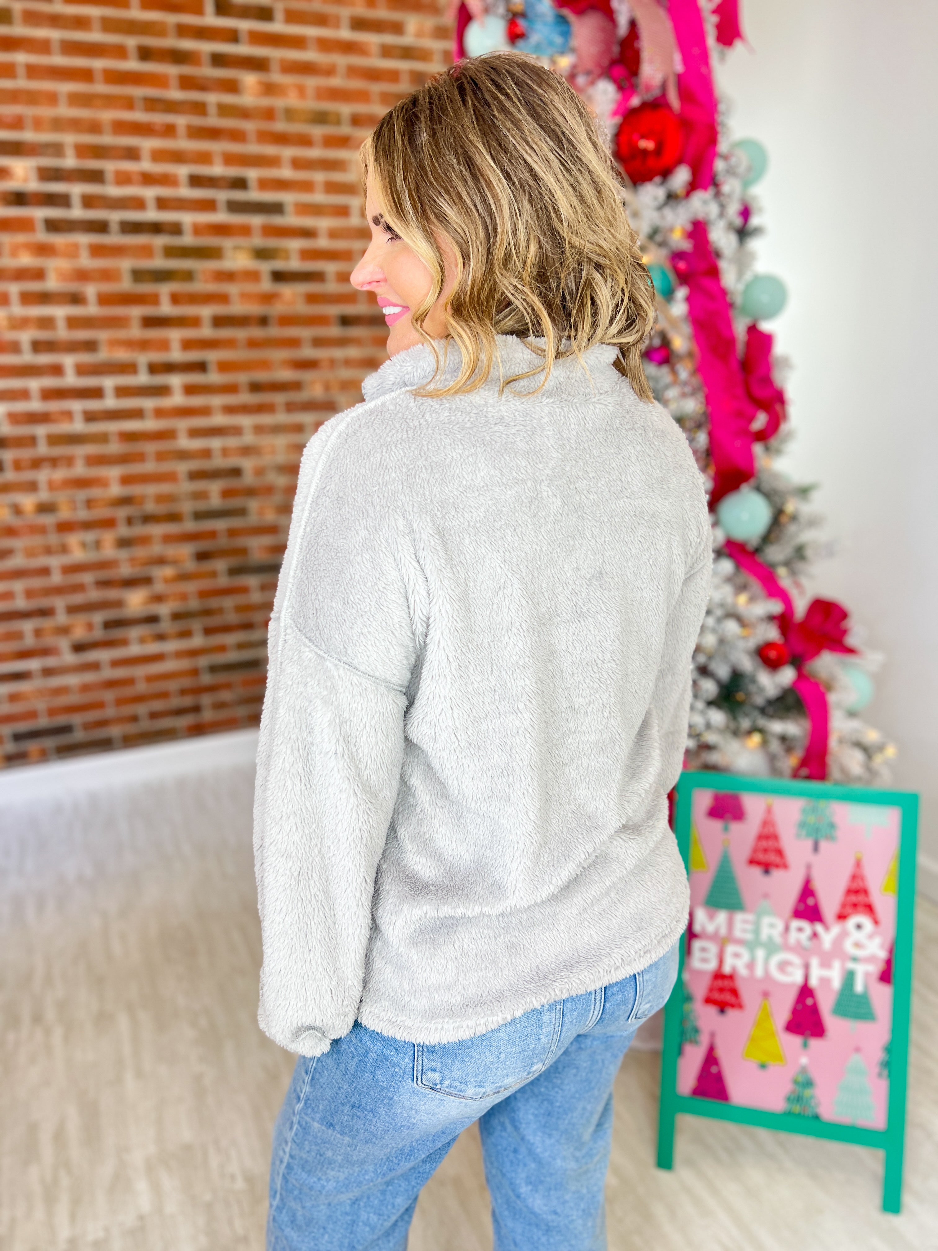 Cozier Than Ever Sherpa Top