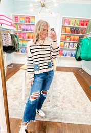 Easy Does It Mock Neck Sweater