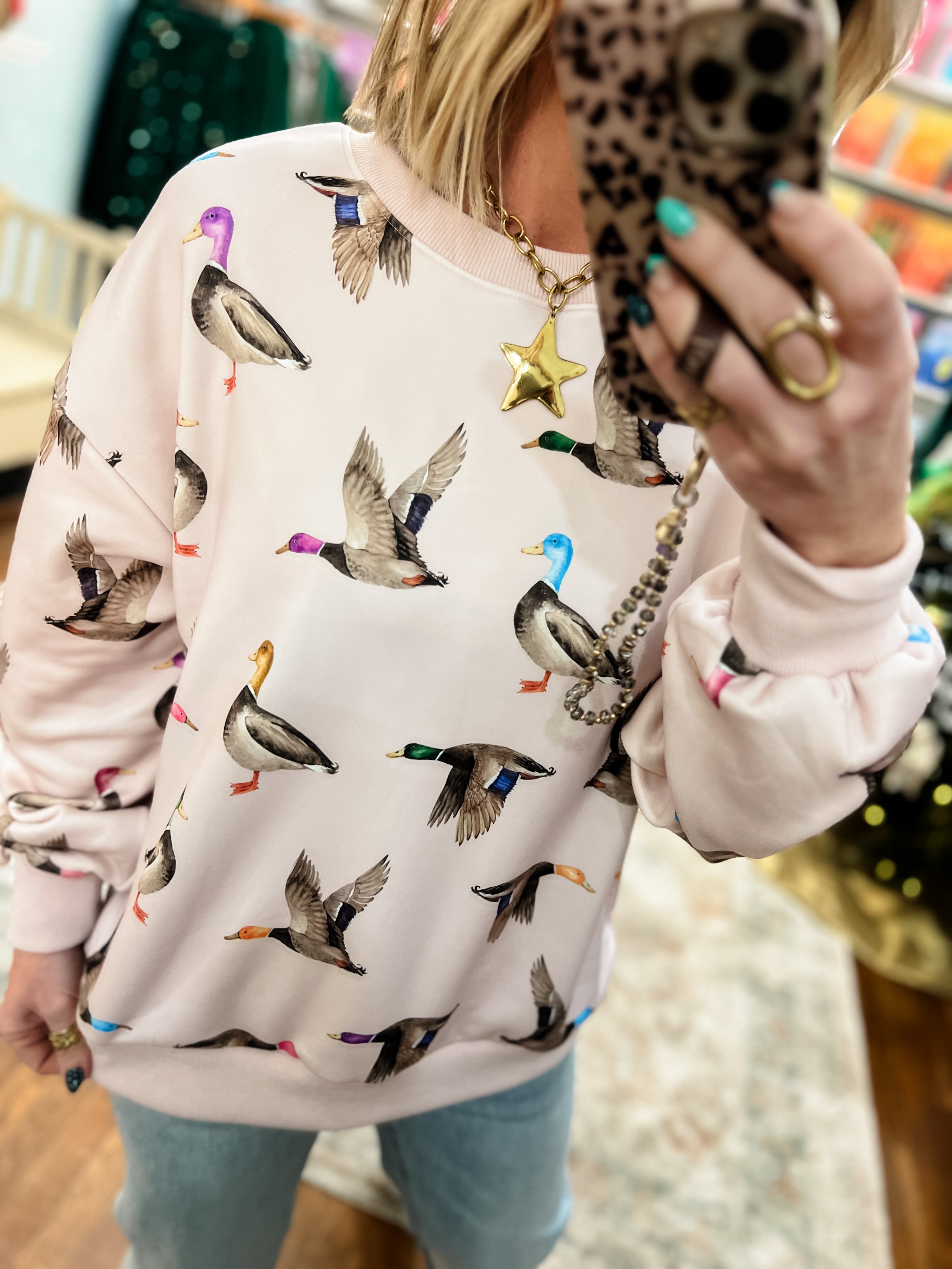 Duck Pullover Sweatshirt