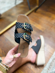 Corkys | Manifest - Black White Polka Dots