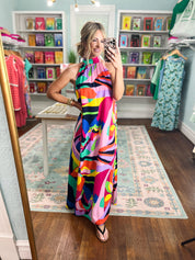 Forever Starts Here Halter Maxi