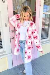 Be Mine and Wear Bows Cloud Cardigan