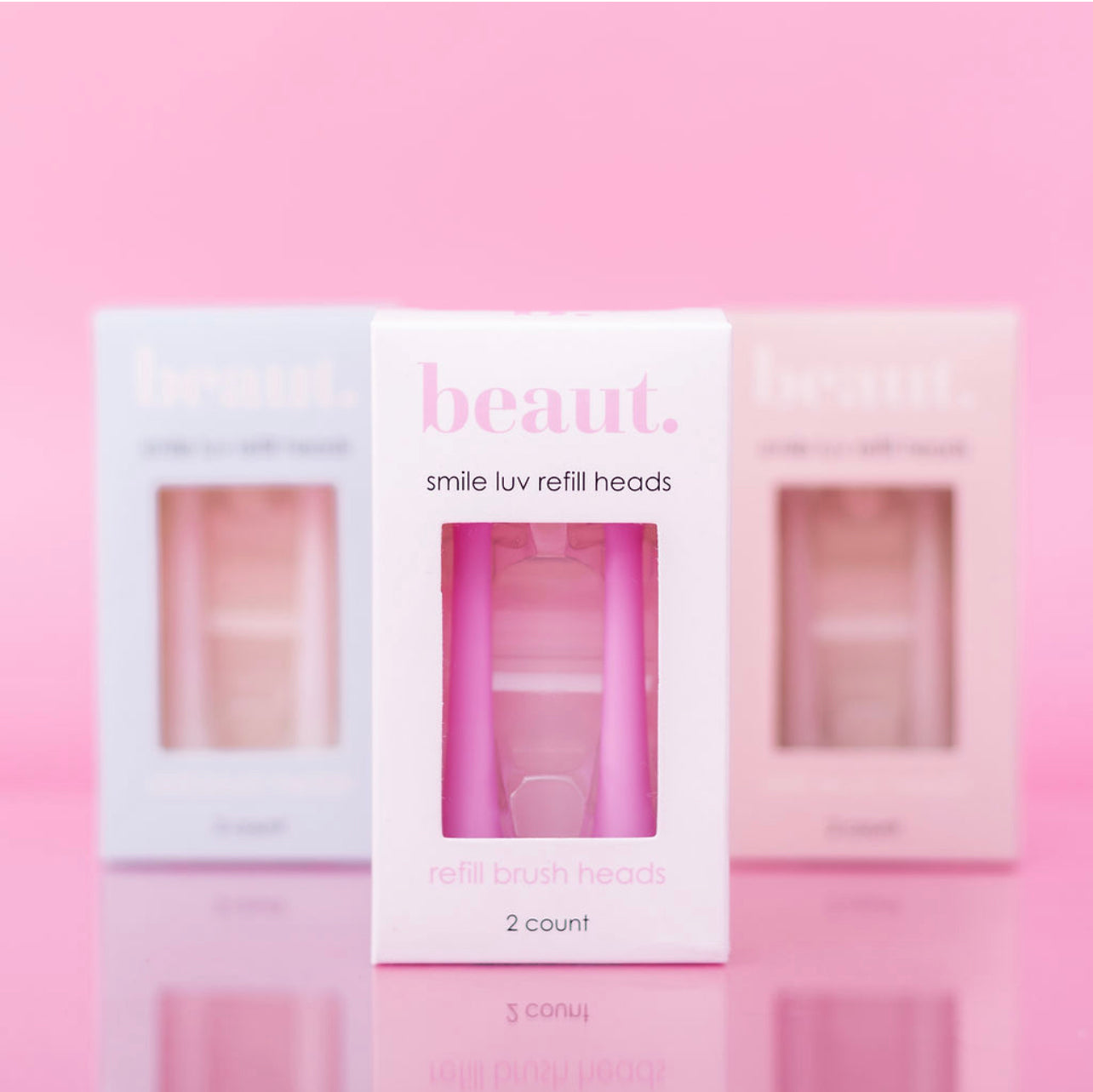 beaut. |refill brush heads smile luv toothbrush