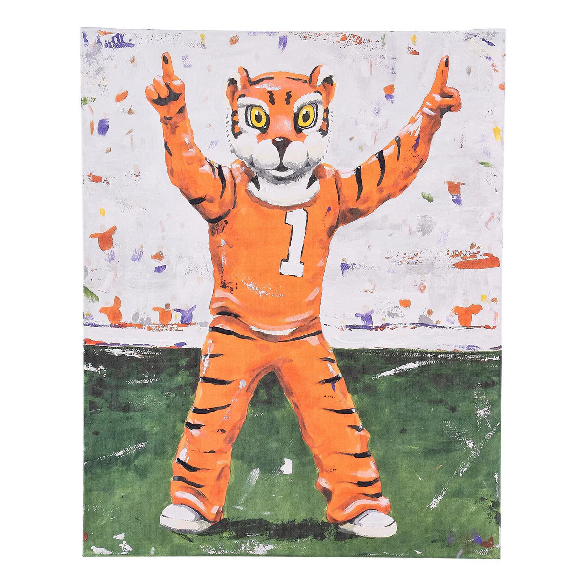 Clemson Tiger Canvas