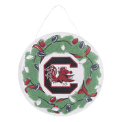 South Carolina Reversible Helmet/Wreath Burlee Door Hanging Decor