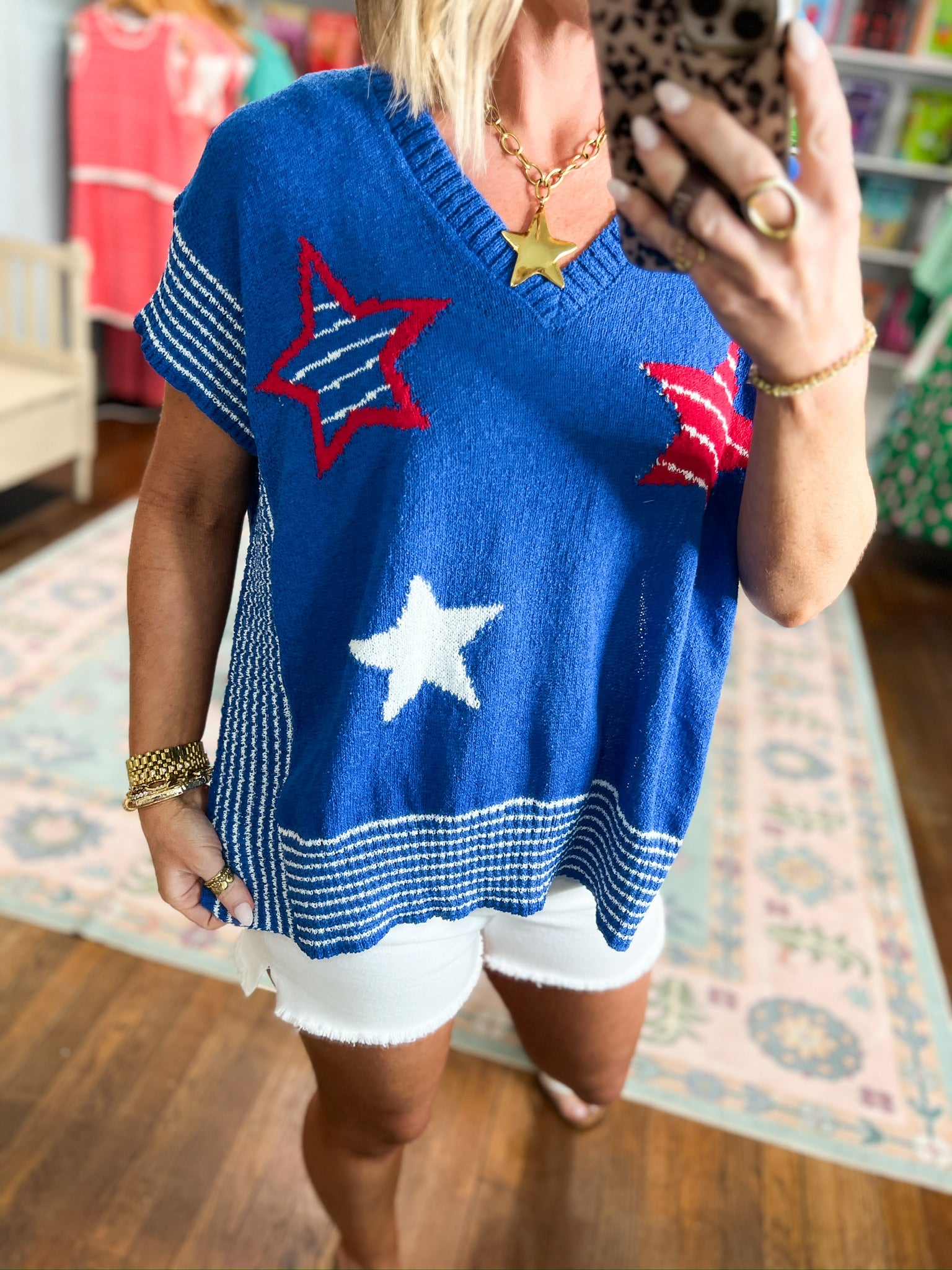You're My Shining Star Sweater Poncho