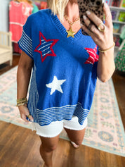 You're My Shining Star Sweater Poncho