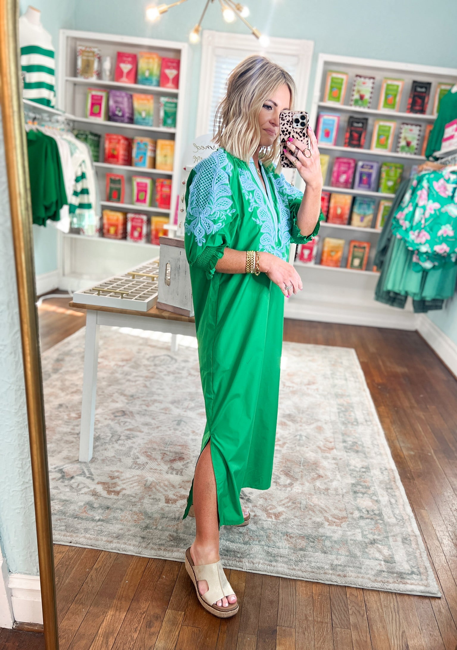 Made For Now Midi Dress - Green