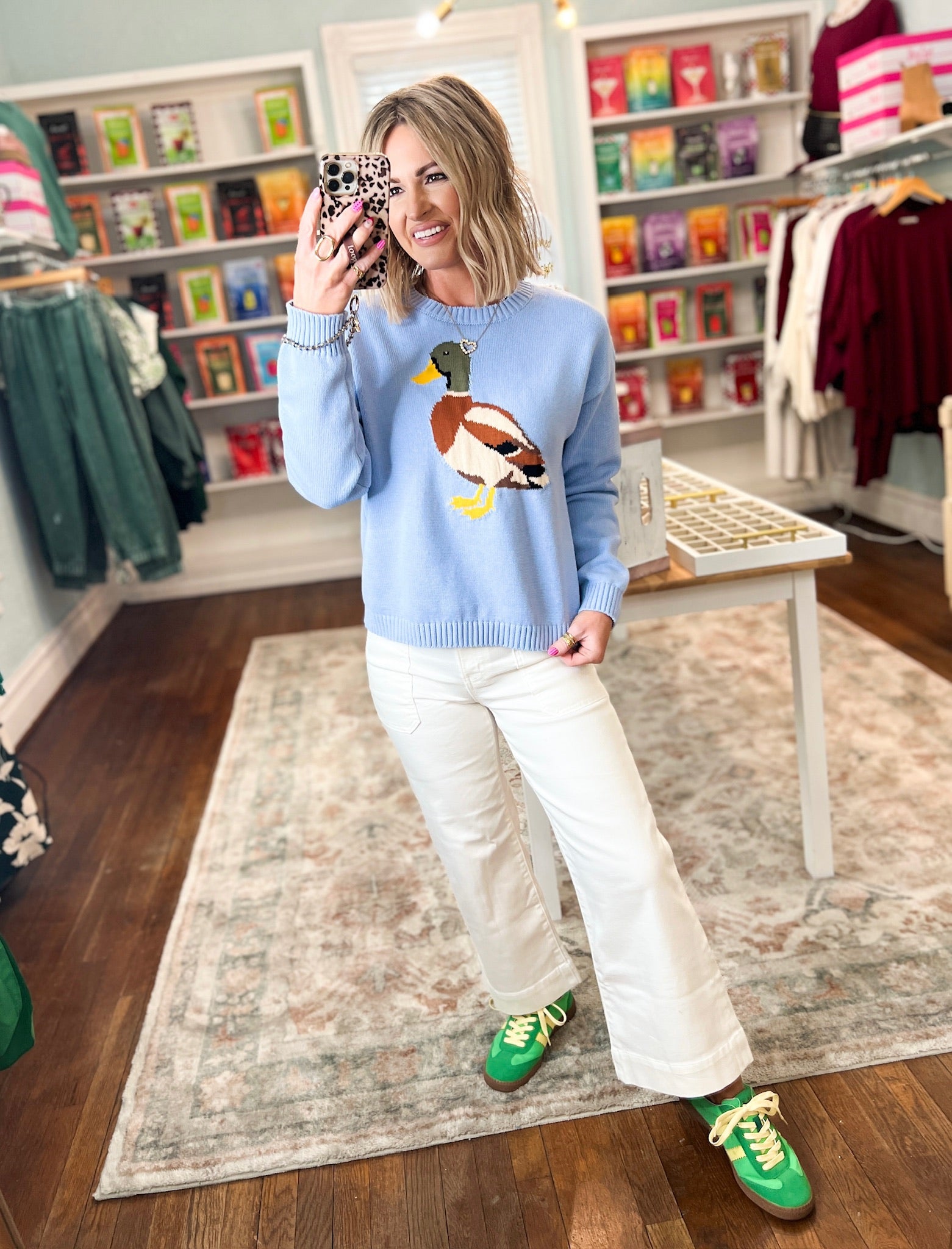 Mallard Moments Knit Sweater