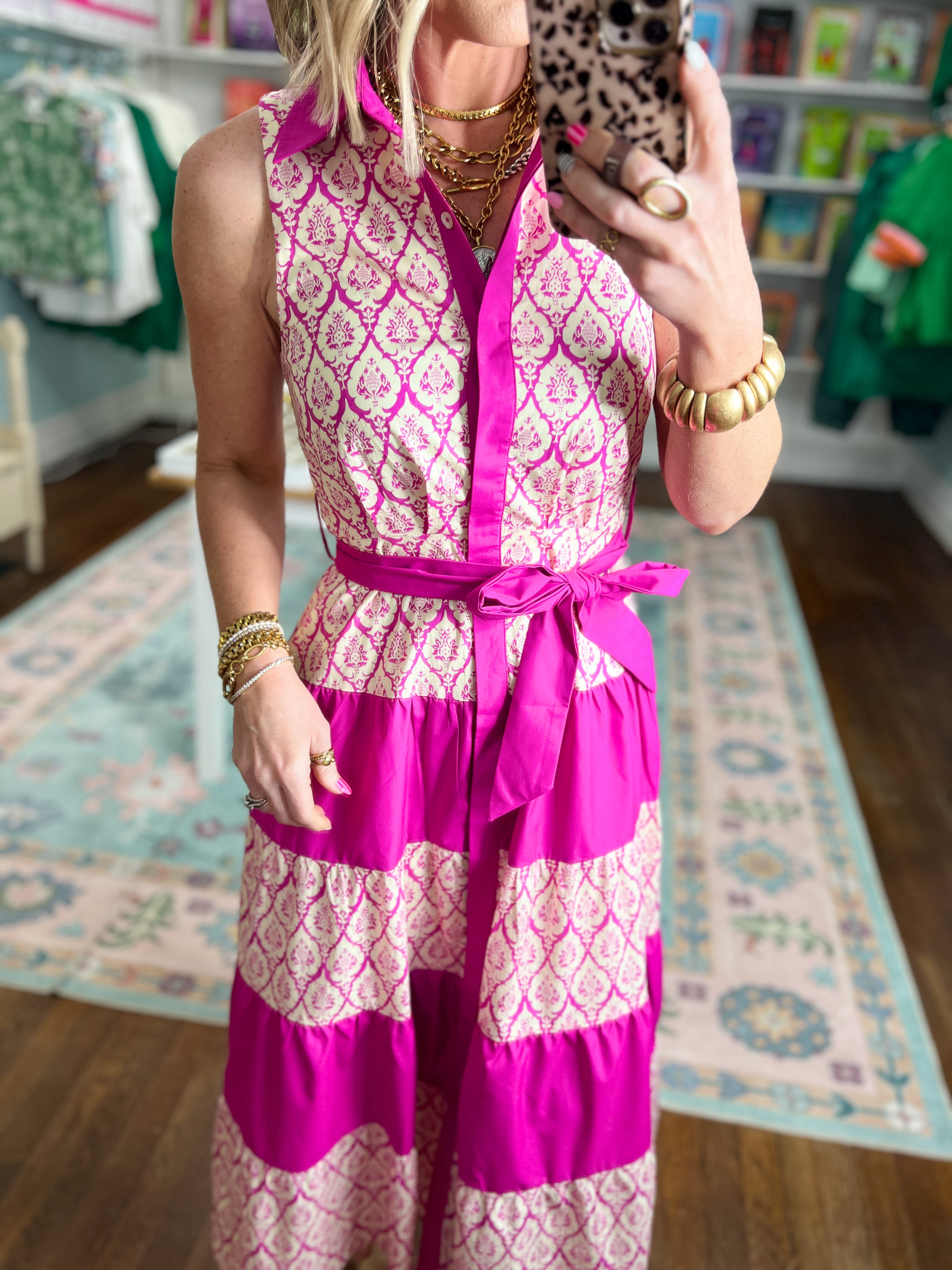 First and Foremost Midi Dress