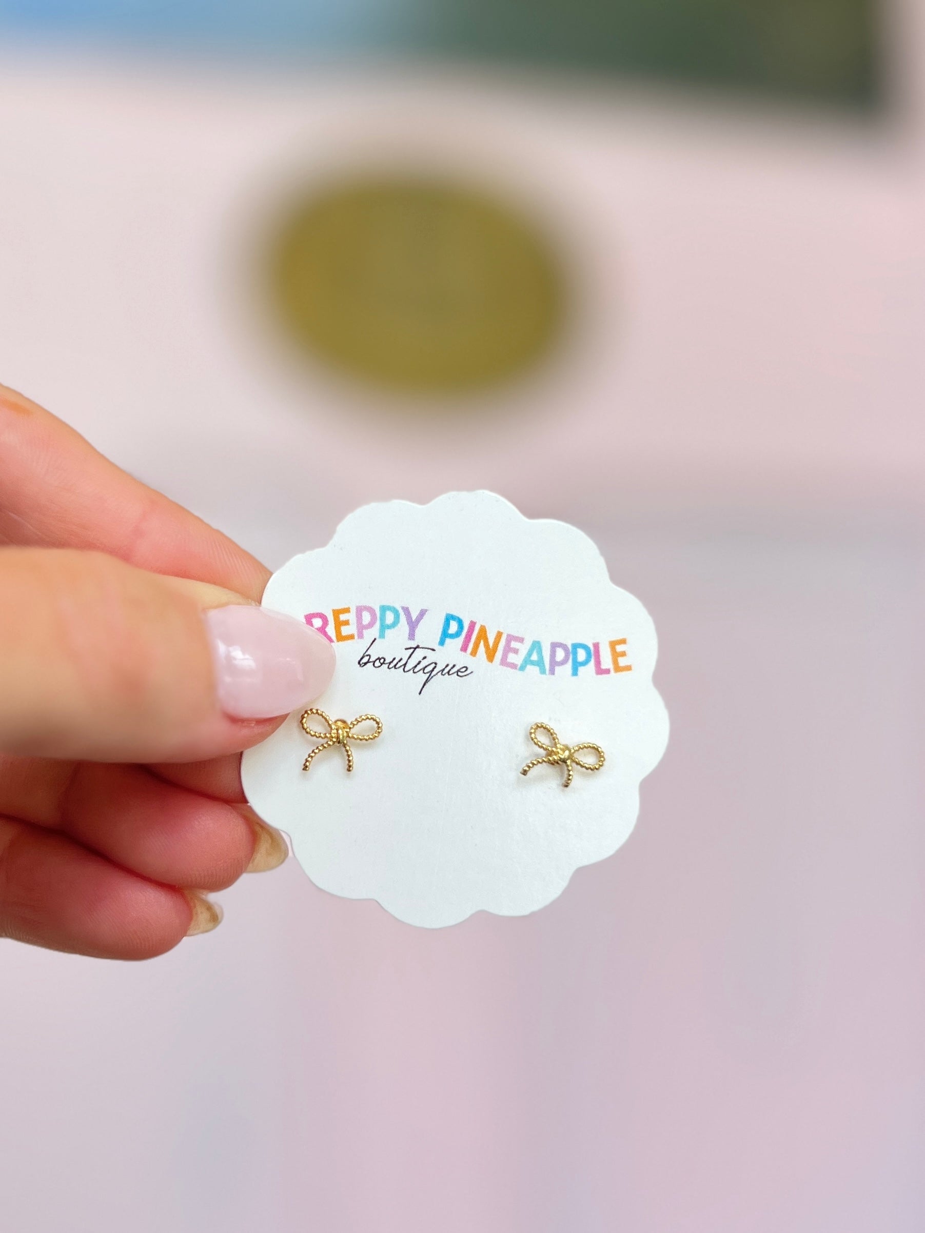 Tiny Gold Plated Studs