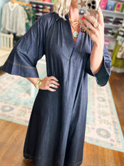 Forever Classic Denim Maxi - Dark