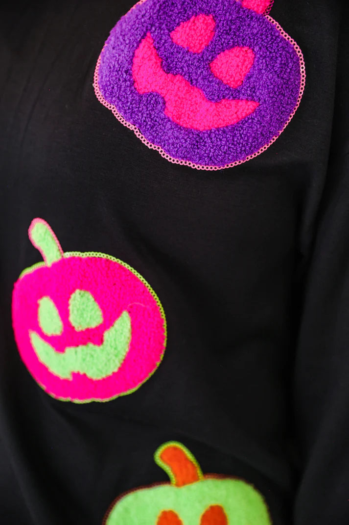 Pumpkin Pop Luxe Pullover
