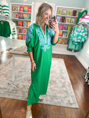 Made For Now Midi Dress - Green