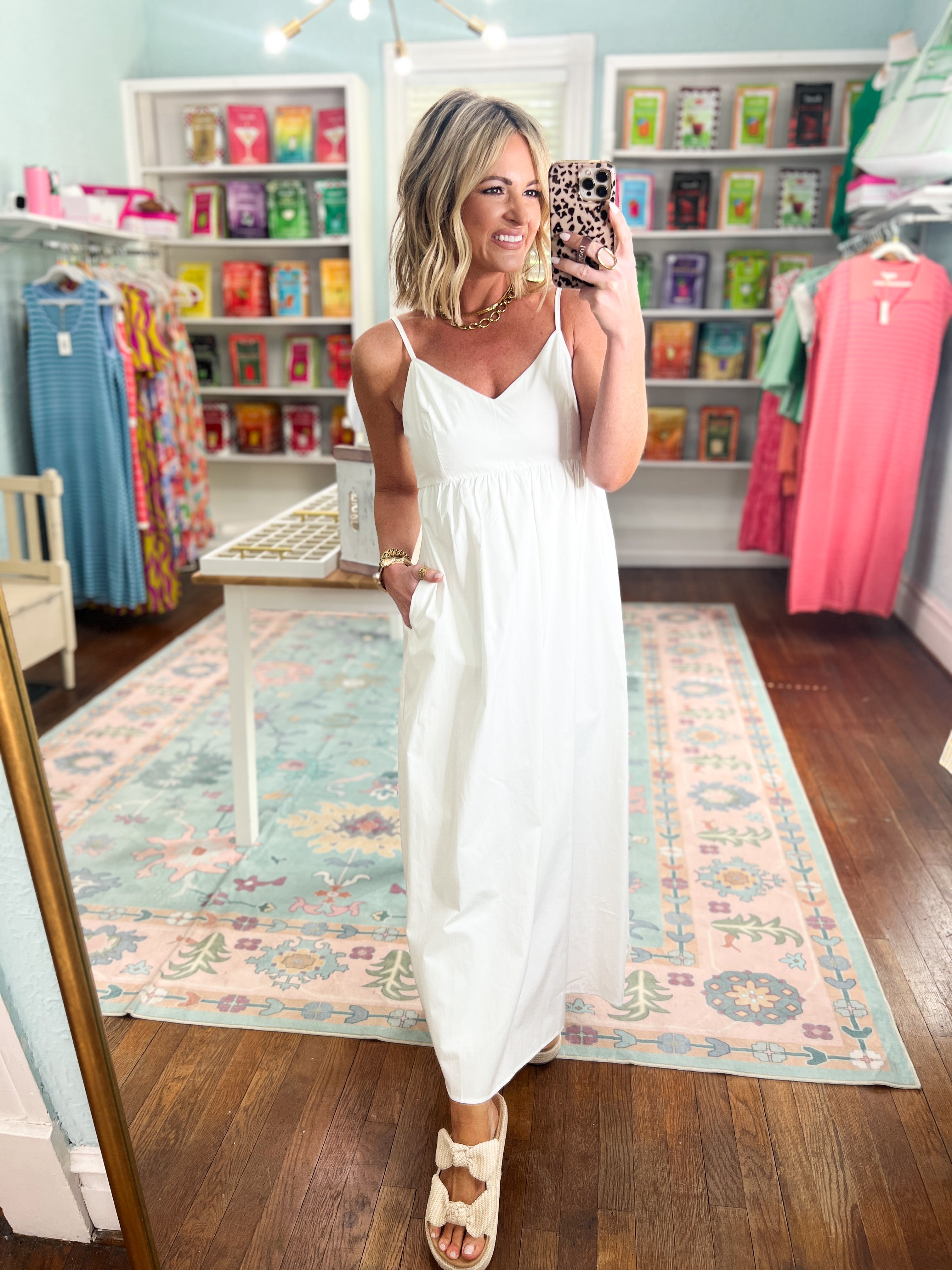 Effortless Edit Cami Midi Dress