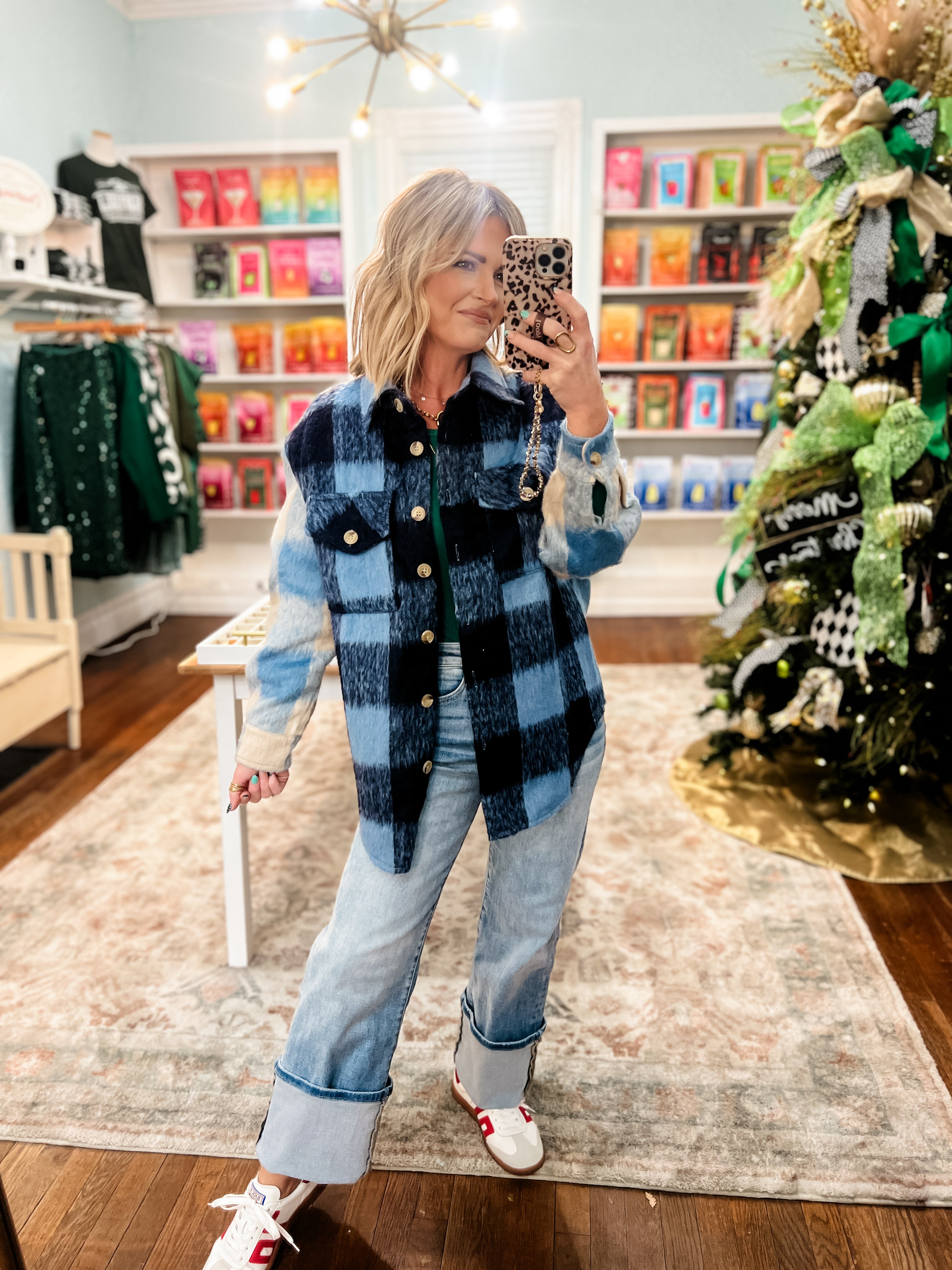 Cozy Cues Plaid Shacket