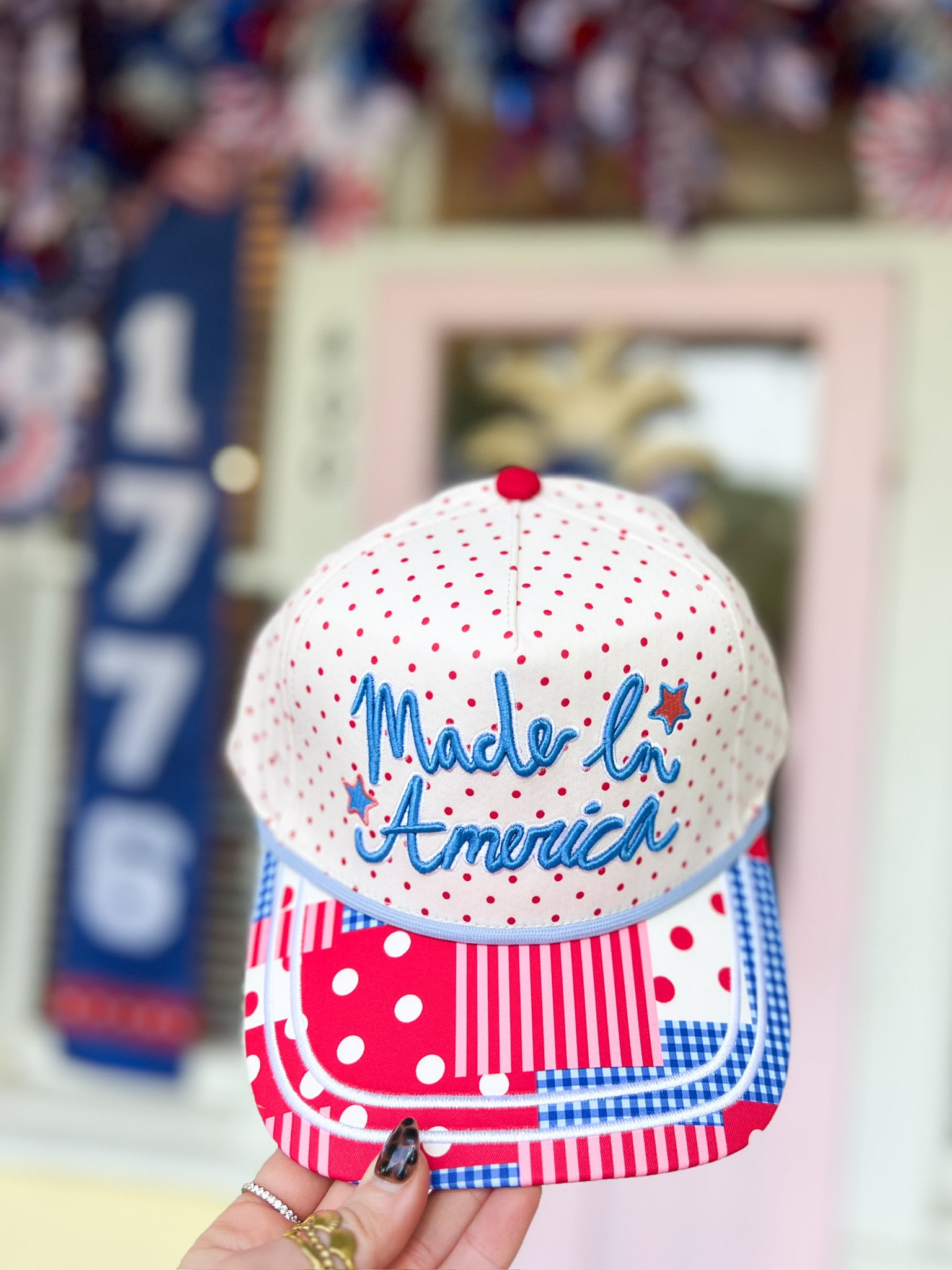 Patchwork Made in America Hat