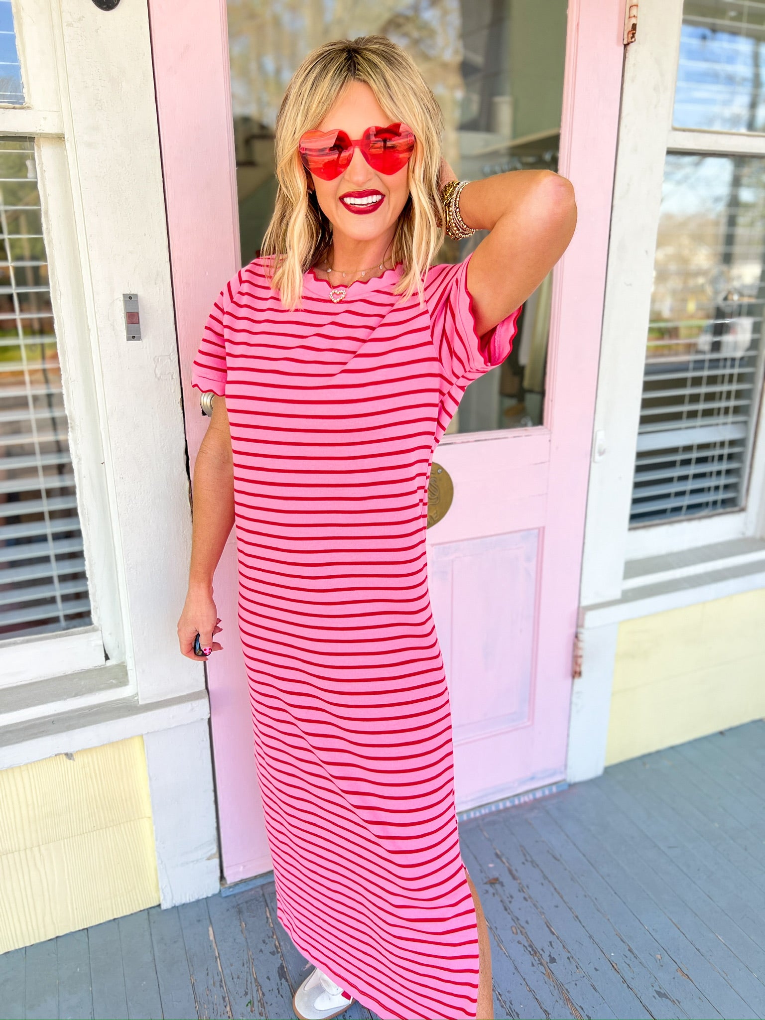 Playful Pursuits T-Shirt Midi Dress