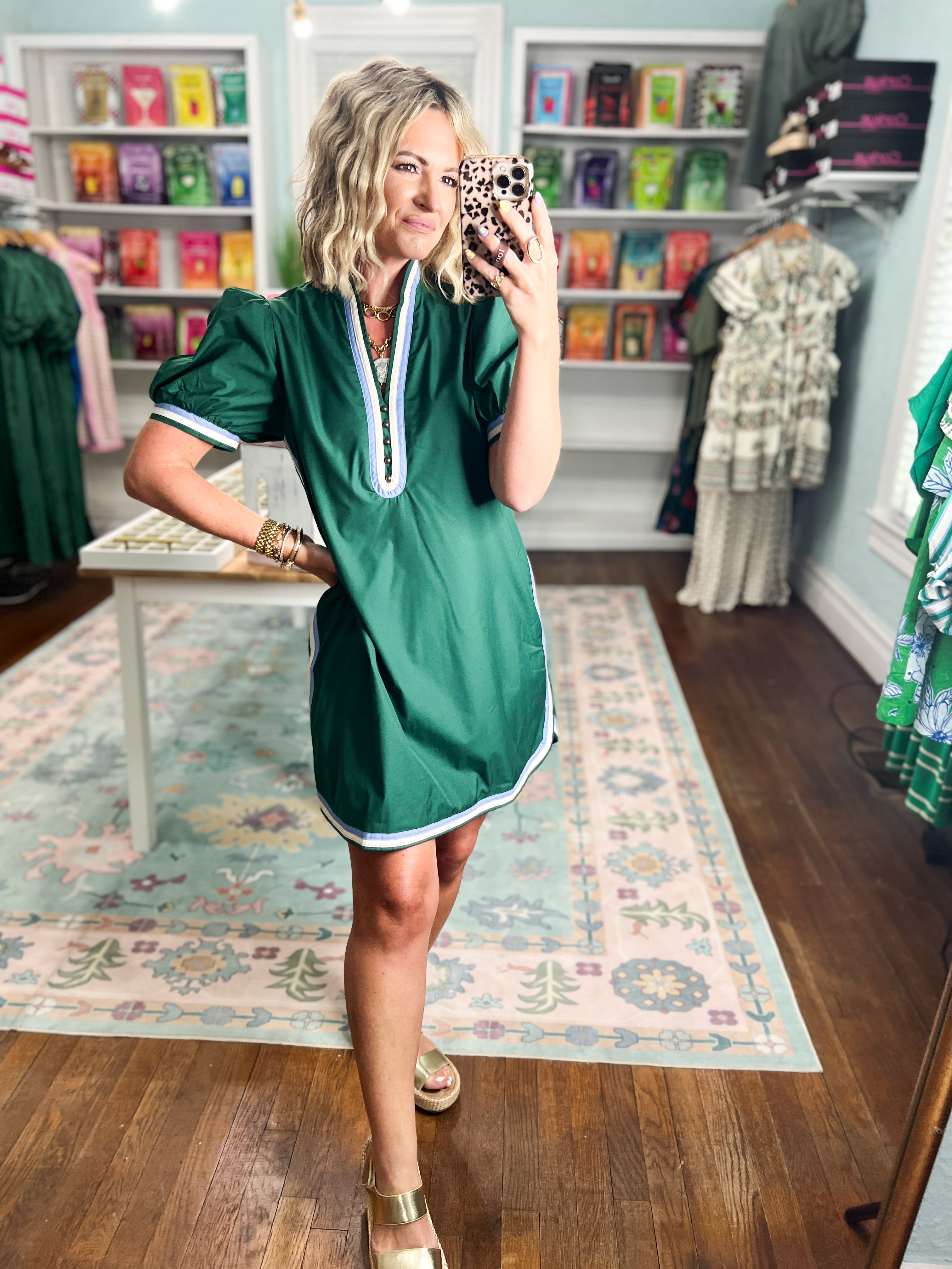 Perfectly Polished Mini Dress