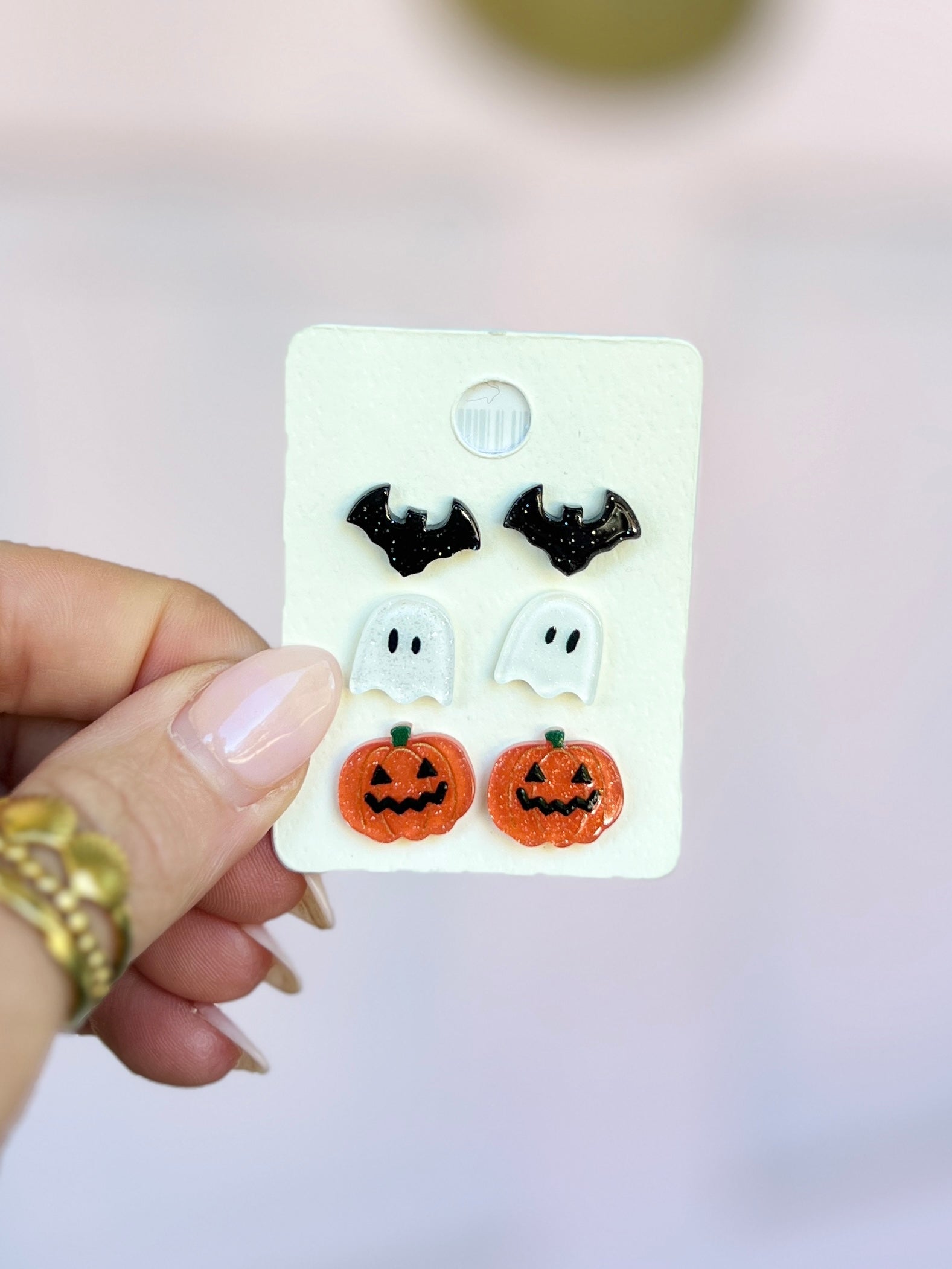 Halloween Acrylic Studs Set