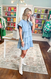 Always the One Denim Dress - Medium Indigo