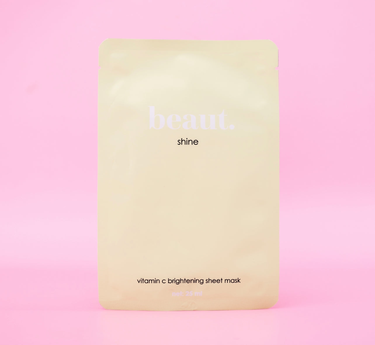 BOGO shine sheet mask