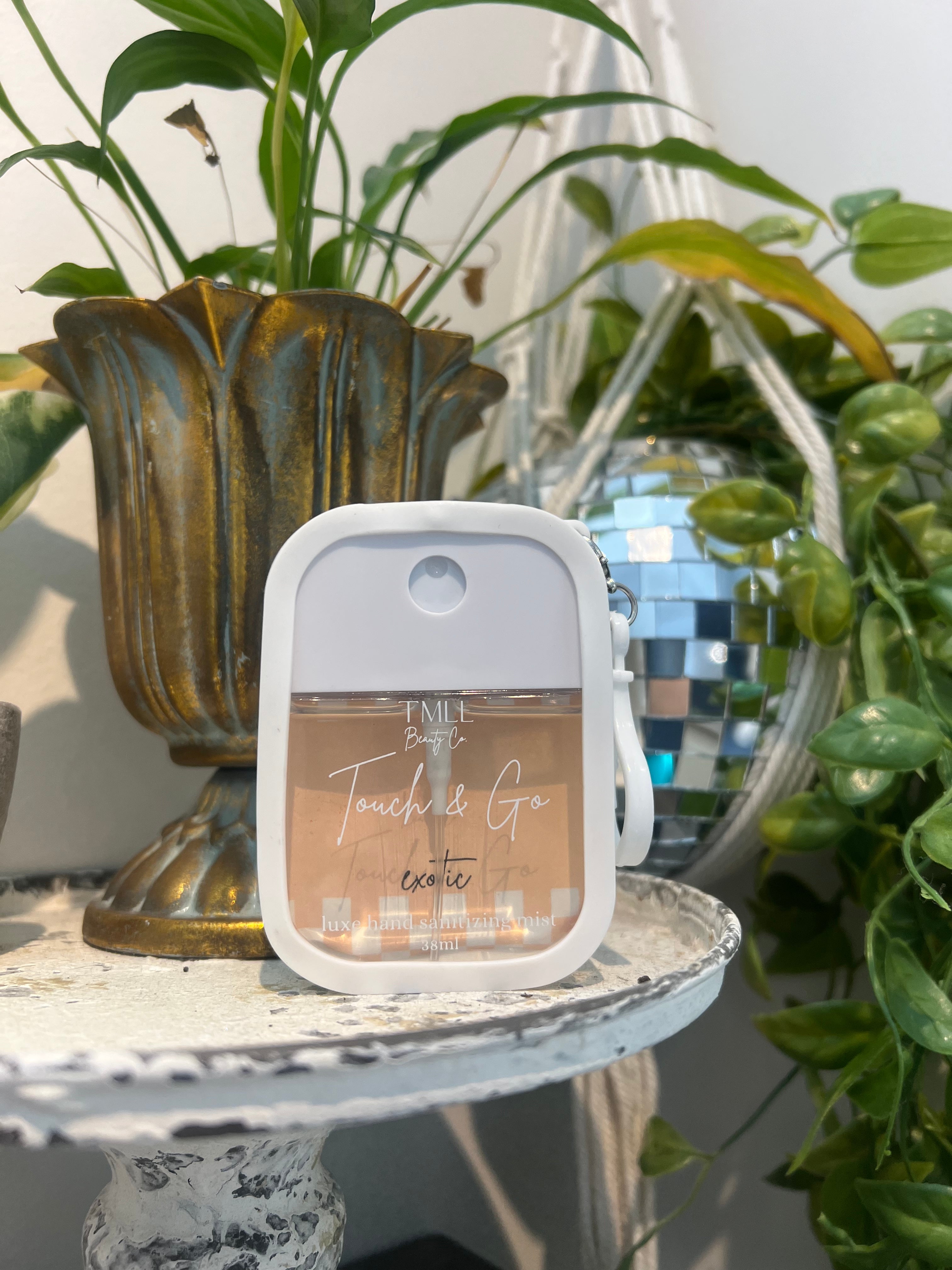 Touch & Go Luxe Hand Sanitizer Mist-250 - TMLL Beauty Co-TMLL Beauty Co-[option4]-[option5]-[option6]-Leather & Lace Boutique Shop