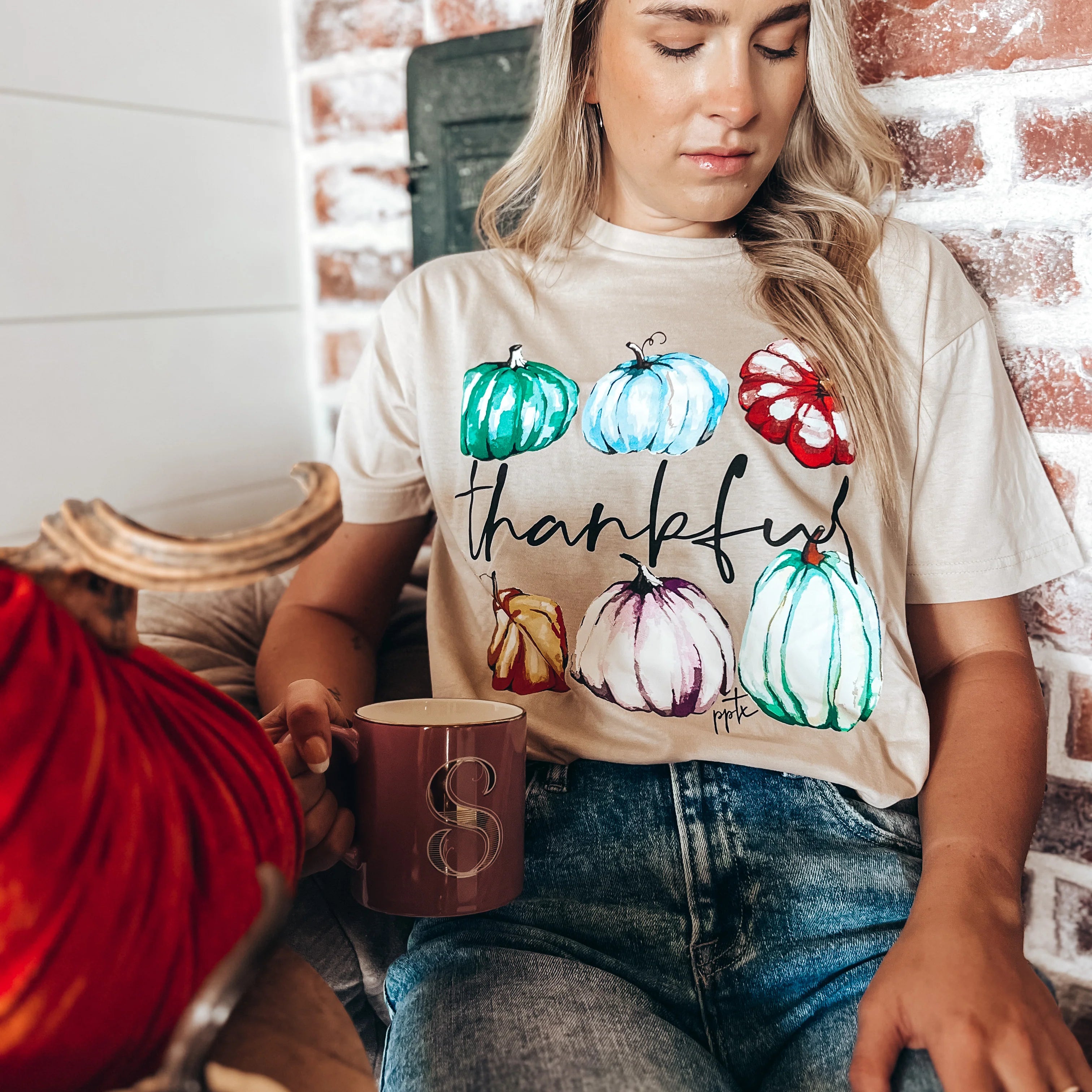 Thankful Pumpkins Tee