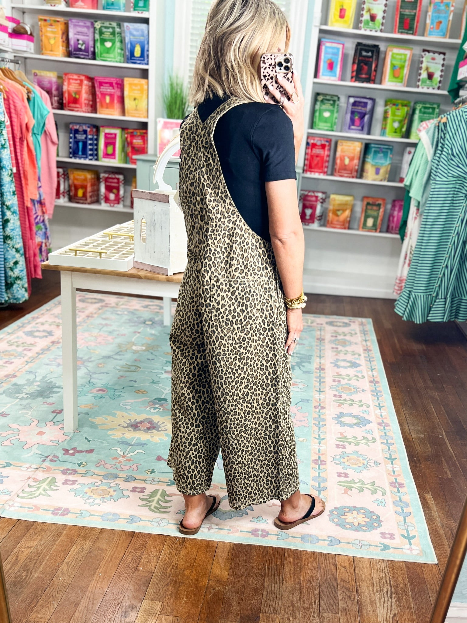 Roar In Style Twill Overalls
