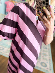 Evening Ease Dolman Sleeve Midi Dress