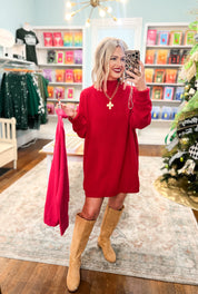 Thanks To You Oversized Tunic Top - Hot Pink
